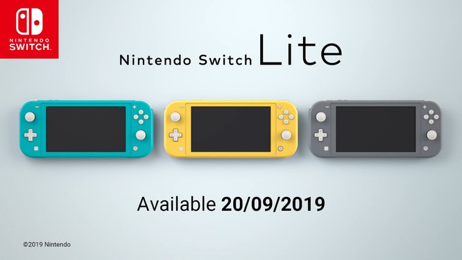 Nintendo Switch Lite oficjalnie zapowiedziane, premiera we wrześniu