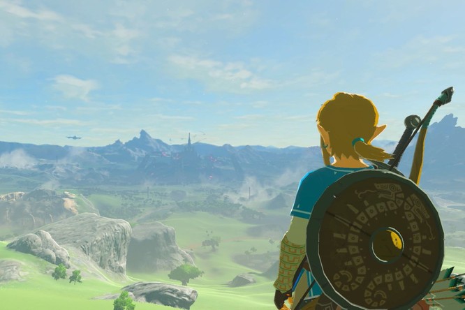 Glitch, który umożliwia podziwianie podwodnego świata w The Legend of Zelda: Breath of the Wild