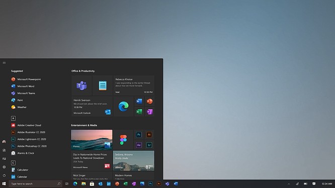 Microsoft prezentuje odświeżony interfejs systemu Windows 10. Elegancko i różnorodnie