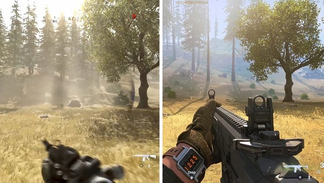 Call of Duty: Warzone – miesiąc na rynku i solidny downgrade? Zobacz porównanie grafiki