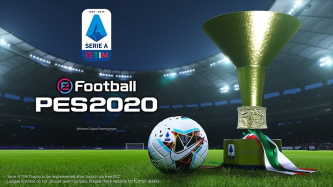 eFootball PES 2020 otrzyma oficjalne rozgrywki Euro 2020; w grze pojawi się kompletne Serie A