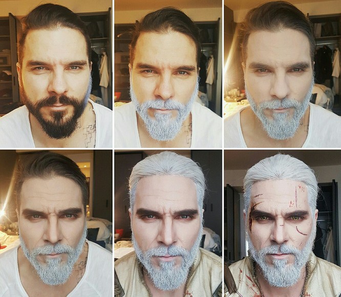 Geralt jako strażak, zawodnik futbolu amerykańskiego i gwiazda rocka, czyli świetne cosplaye Maula