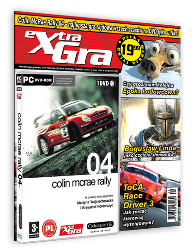 eXtra Gra 4/06 z grą Colin McRae Rally 04 od dziś w kioskach!