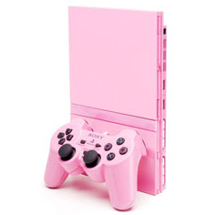 Różowa PlayStation 2 w Wielkiej Brytanii