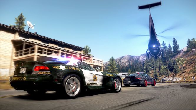 Świat gry w Need for Speed: Hot Pursuit jest cztery razy większy od Paradise City
