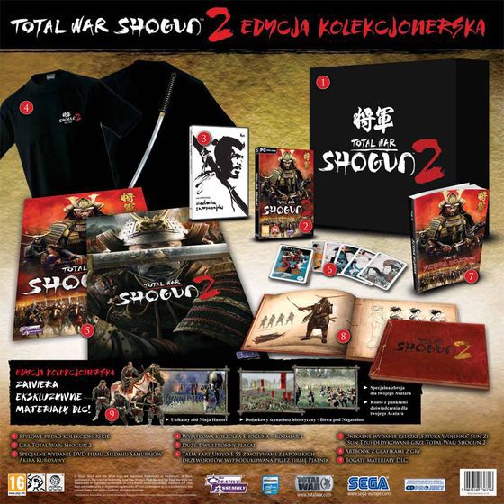 Total War: Shogun 2 - Edycja Kolekcjonerska i Edycja Specjalna w sklepie gram.pl