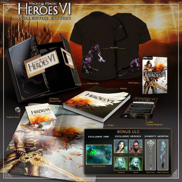 Edycja kolekcjonerska i standardowa Might & Magic: Heroes VI w przedsprzedaży w sklepie gram.pl