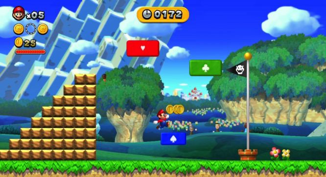 Super Mario Bros. U: kolorowy świat Mario powraca na nowych screenach z gry