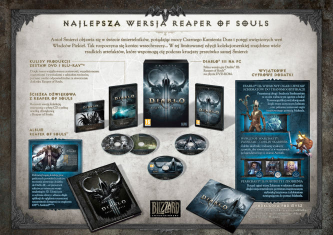 Tak wygląda edycja kolekcjonerska Diablo III: Reaper of Souls