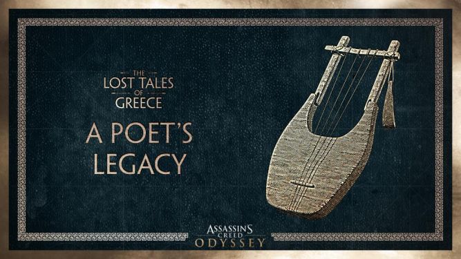 Assassin’s Creed Odyssey z kolejny epizodem darmowego DLC Lost Tales of Greece – Poet's Legacy