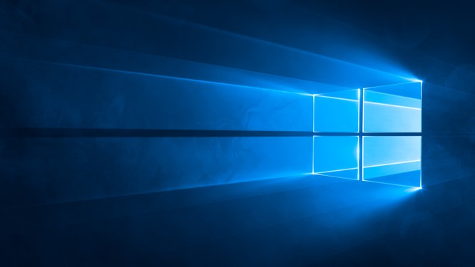 Windows 10 uruchomiony ze 192 MB pamięci RAM. Dużo poniżej minimalnych wymagań