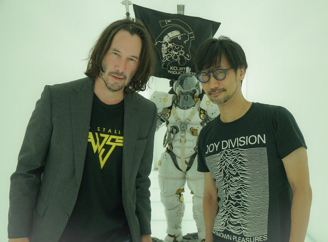 O dwóch takich, co ukradli serca graczy, czyli Keanu Reeves odwiedza Hideo Kojimę